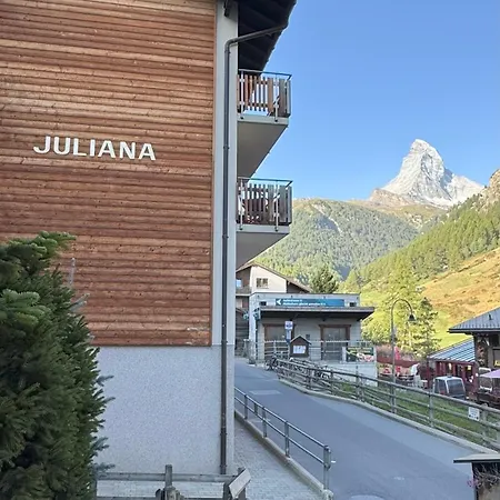 Enzian - Matterhorn Sicht Bei Der Bergbahn Inspiringplaceszermatt Appartement *