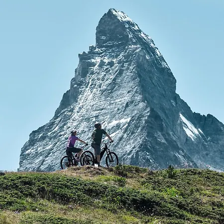 Enzian - Matterhorn Sicht Bei Der Bergbahn Inspiringplaceszermatt Appartement *