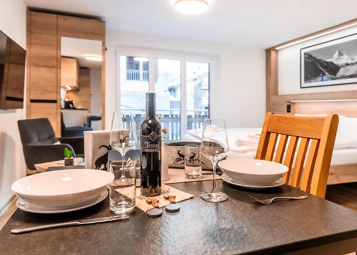 Daire Enzian - Matterhorn Sicht Bei Der Bergbahn Inspiringplaceszermatt